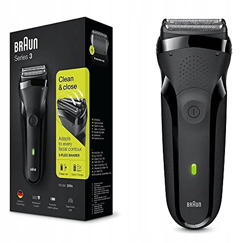Golarka męska Braun Series 3 300 BLK/BLK na Arena.pl