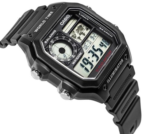 zegarek męski casio ae-1200wh-1avdf + box na Arena.pl