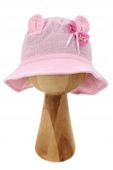 KAPELUSZ DLA DZIEWCZYNKI LETNI SŁONECZNY KAPELUSZ DZIECIĘCY BAWEŁNA MUŚLIN