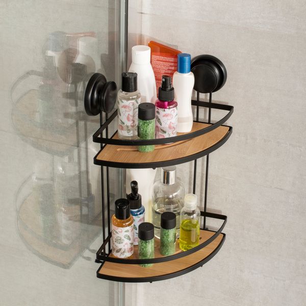 GAVI BAMBUS KOSZYK NAROŻNY PODWÓJNY NA PRZYSSAWKI zdjęcie 9