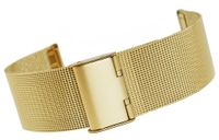 Bransoleta Siatka Złota 22 mm 301G22