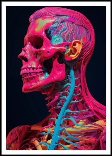 Plakat 68x98cm Anatomia Koloru na Arena.pl