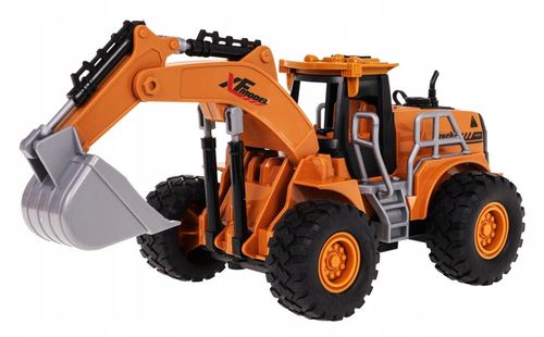 KOPARKA ZDALNIE STEROWANA 1:22 Z FUNKCJĄ DYMU GUMOWE OPONY , ŚWIATŁA LED na Arena.pl