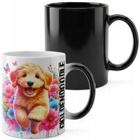 KUBEK MAGICZNY 330ML DRUK - PIES PSY PIESEK RASA GOLDENDOODLE