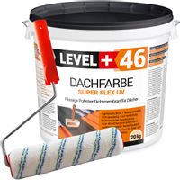 Farba Dachowa Antracyt 20kg Wałek Malarski 25cm