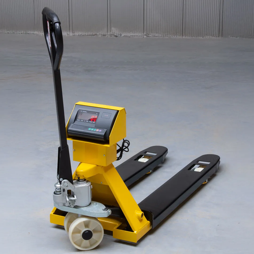 Wózek paletowy paleciak z wagą waga P3000W 3000kg 3 tony 3T ręczny na Arena.pl