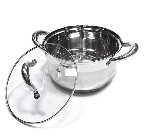 Garnki KINGHOFF SILVER Mega 10-ele [KH-1097] na Arena.pl