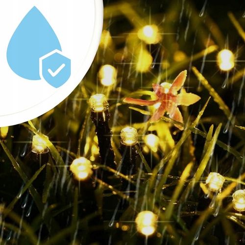 LAMPKI CHOINKOWE ŚWIATEŁKA 500LED ZEWNĘTRZNE WEWNĘTRZNE BIAŁE CIEPŁE 32M na Arena.pl