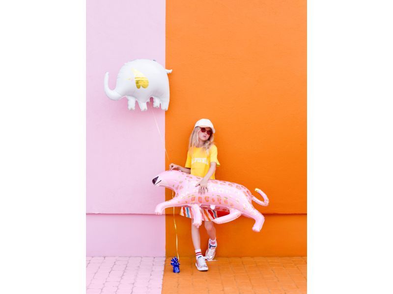 Balon foliowy, „Lampart”, 103 cm x 63 cm [balon na hel] zdjęcie 6