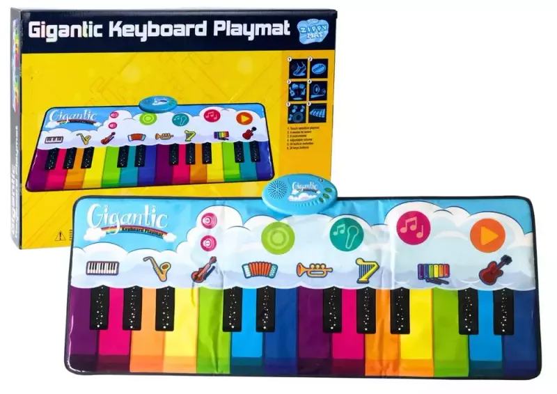 Mata taneczna edukacyjna 10 melodii zdjęcie 1