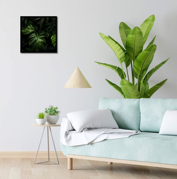 Plakat 40x40cm Zielony Szept zdjęcie 4