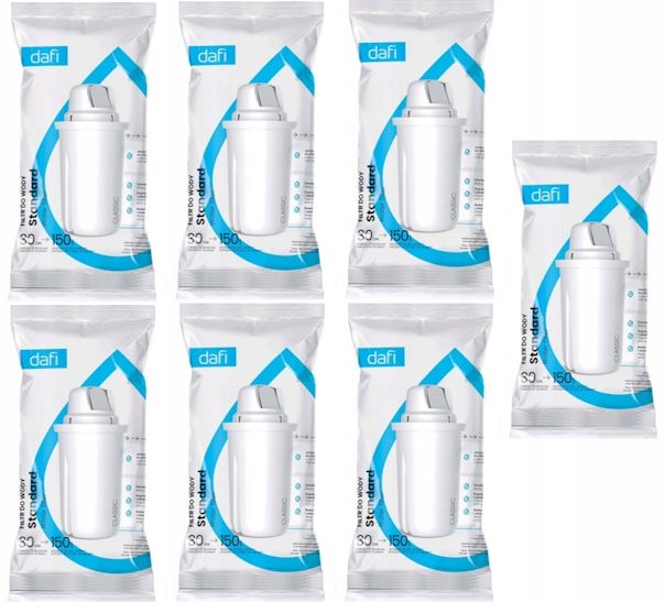 FILTR WKŁAD DO DZBANKA DAFI CLASSIC 7 SZTUK zdjęcie 1