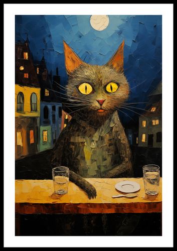 Plakat 40x60cm Nocny Obserwator na Arena.pl