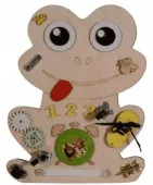 MONTESSORI Tablica Manipulacyjna ŻABKA