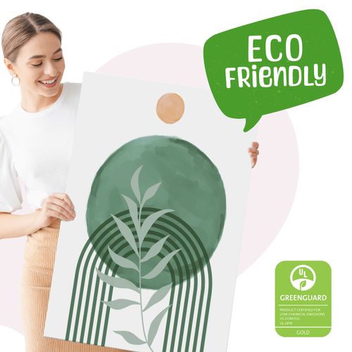 Obrazy Do Salonu Set Natura Boho Liście Tropikalne Akwarele 90cm x 40cm na Arena.pl