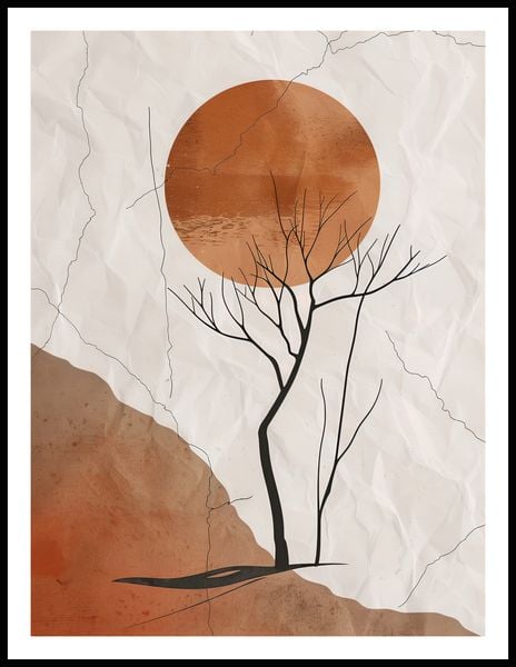 Plakat 60x80cm Surowość Pustyni zdjęcie 3