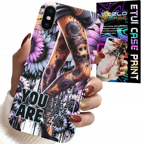 ETUI DO IPHONE XS MAX - KOBIECE WZORY YOU ARE KOBIETA Z TATUAŻEM na Arena.pl