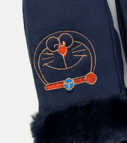 Granatowe rękawiczki dziecięce Kitty na Arena.pl