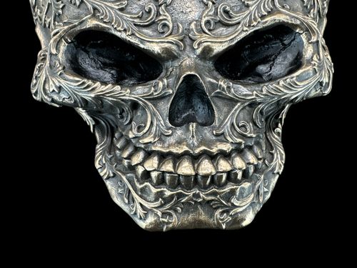 STEAMPUNK WISZĄCY ZEGAR CZASZKA VERONESE (WU77266A4) na Arena.pl