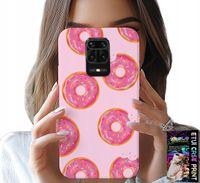 ETUI DO XIAOMI NOTE 9 PRO / 9S - WZÓR Z PĄCZKAMI DONATAMI POLEWĄ CUKROWĄ