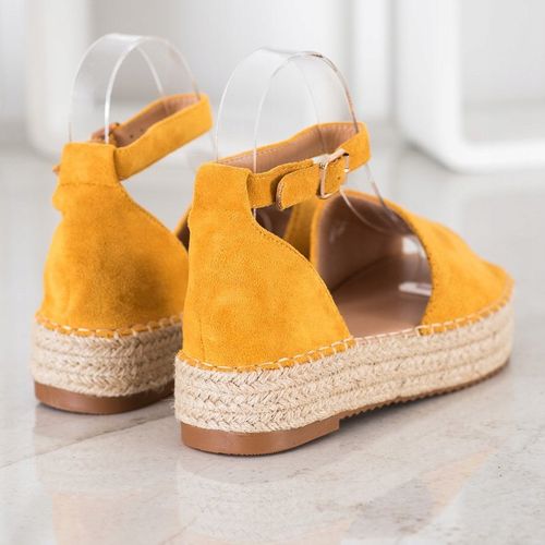 Źółte Espadryle Open Toe r.40 na Arena.pl