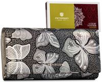 portfel damski skórzany ptn 42100-onbf gray