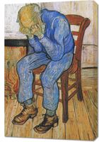 Obraz 60x90cm  At Eternity's Gate, Van Gogh Vintage do Salonu
