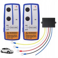 WCIĄGARKA ELEKTRYCZNA STEROWANY Z PILOTEM ZDALNEGO STEROWANIA 12V/24V