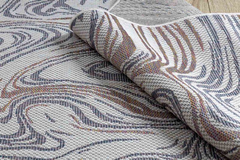 RUG/LU/VINEA/WAVES/CREAM+BLUE/140x190 zdjęcie 8