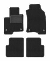 Dywaniki welurowe LUX Fiat Panda III 2012- hatchback grafitowe