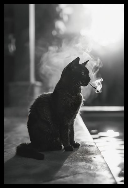 Plakat 30x45cm Kocia Przerwa zdjęcie 2