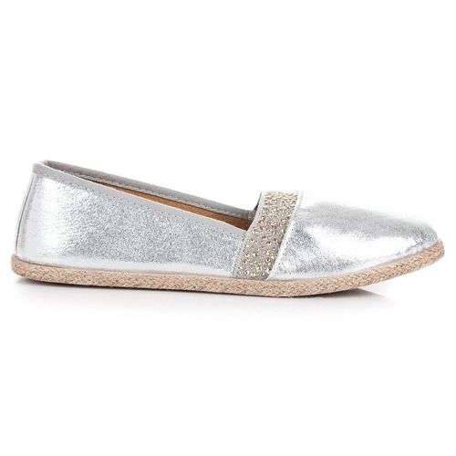 SREBRNE ESPADRYLE MCKEYLOR Rozmiar - 41 na Arena.pl