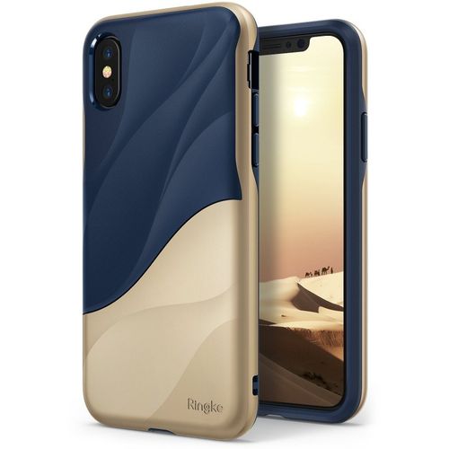 REARTH RINGKE WAVE Apple iPhone X - MARINA GOLD na Arena.pl