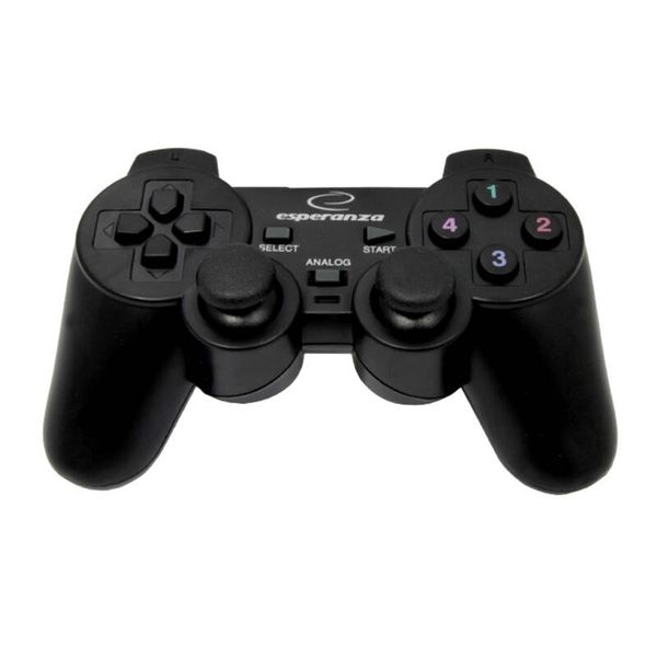 Gamepad przewodowy Esperanza EG102 (czarny) zdjęcie 1