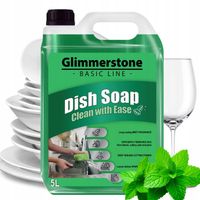 GLIMMERSTONE PŁYN ŻEL DO MYCIA NACZYŃ MIĘTOWY NOWOCZESNA FORMUŁA 5L