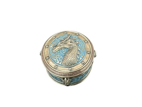 Celtycka szkatułka ze smokiem Veronese WU77386A4 na Arena.pl