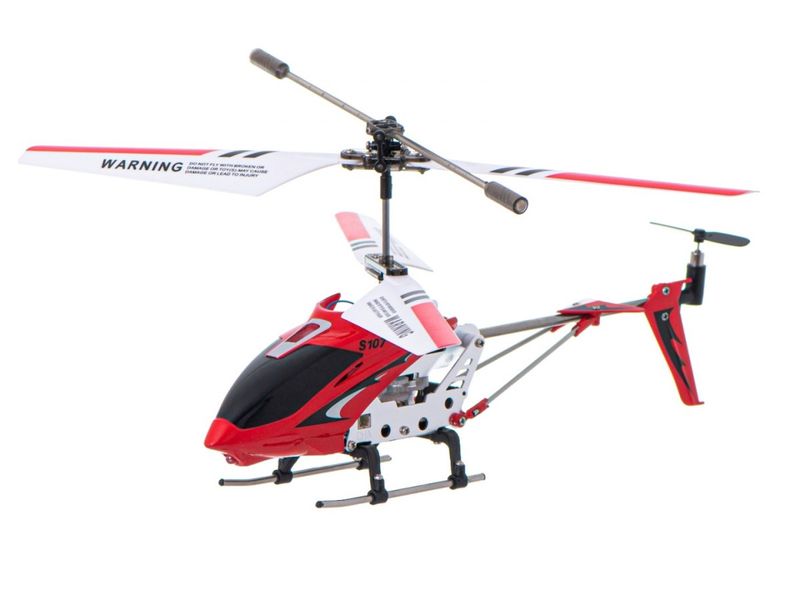Helikopter RC SYMA S107G czerwony zdjęcie 1