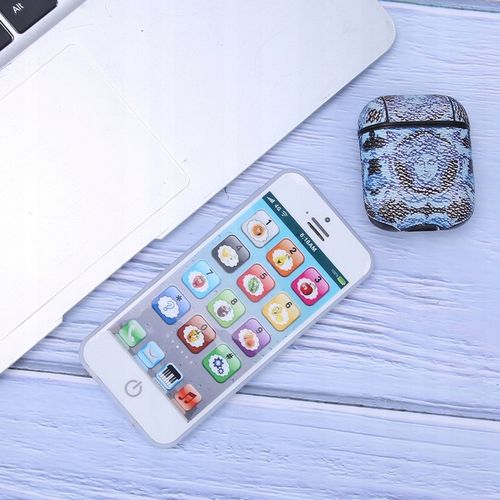 TELEFON ZABAWKOWY SMARTFON EDUKACYJNY BIALY na Arena.pl