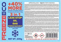 ZESTAW DO NABIJANIA Klimatyzacji 3w1 Czynnik R1234yf Olej Uszczelniacz +40%