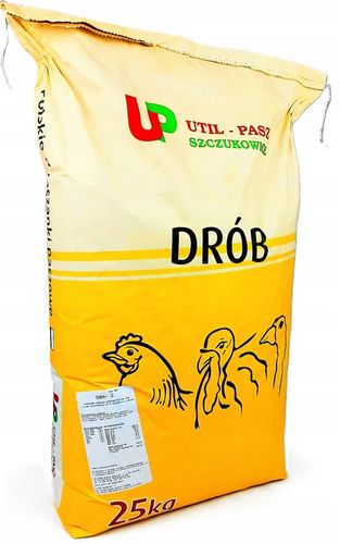PASZA DLA KURCZAT 2 KARMA DLA MAŁYCH KURCZAT WITAMINY 25KG DKM 2 BEZ GMO na Arena.pl