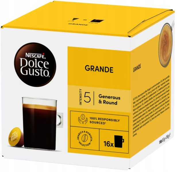 Kapsułki Dolce Gusto GRANDE 16 kaw zdjęcie 1