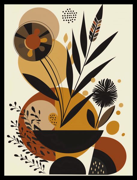 Plakat 30x40cm Ogrody Geometryczne zdjęcie 2