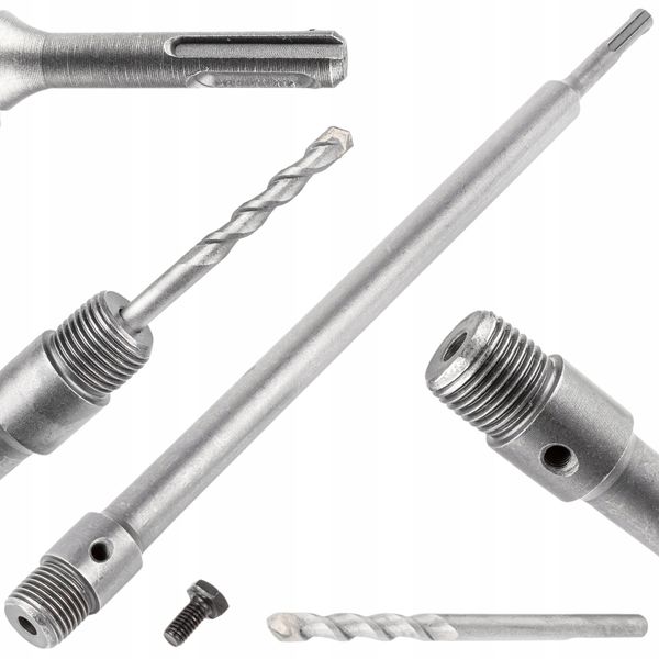 ADAPTER SDS PLUS PRZEDŁUŻKA 1000mm DO OTWORNICA zdjęcie 1
