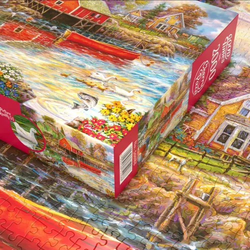 Puzzle 2000 elementów. Cicha zatoczka 50088 na Arena.pl