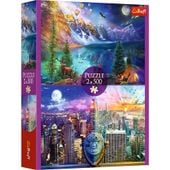 PUZZLE 2X500 WYCIECZKA PO AMERYCE 37500