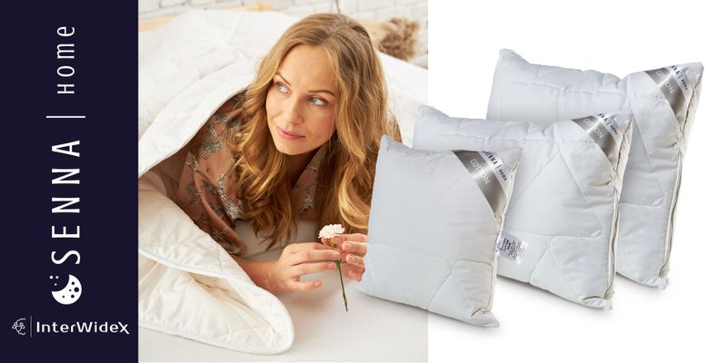 Poduszka regulowana 70x80cm COTTON | Inter Widex zdjęcie 3