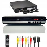 ODTWARZACZ DVD HDMI/AV WEJŚCIE USB DWA GNIAZDA MIKROFONOWE SYSTEM HD 1080P