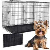 KLATKA METALOWA KOJEC TRANSPORTER DLA PSA KOTA ZWIERZĄT M/L