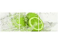 90CM 30CM OBRAZ DRUK LIMONKA WODZIE