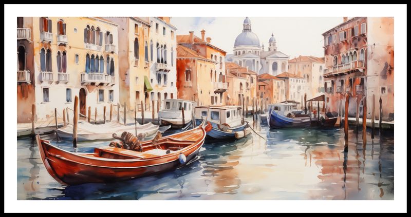 Plakat 91,3x44,5cm Wenecka Impresja zdjęcie 3